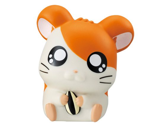 ハム太郎たちが、ぷにぷにしたやわらかい触り心地のソフビフィギュアで登場！